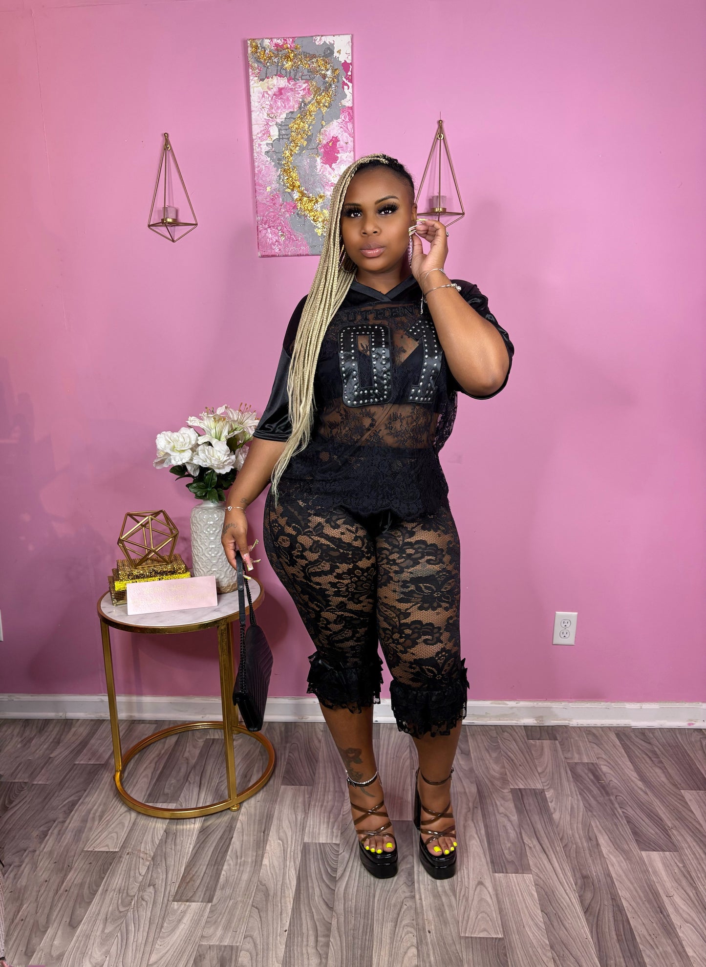 Lace Be Honest Top