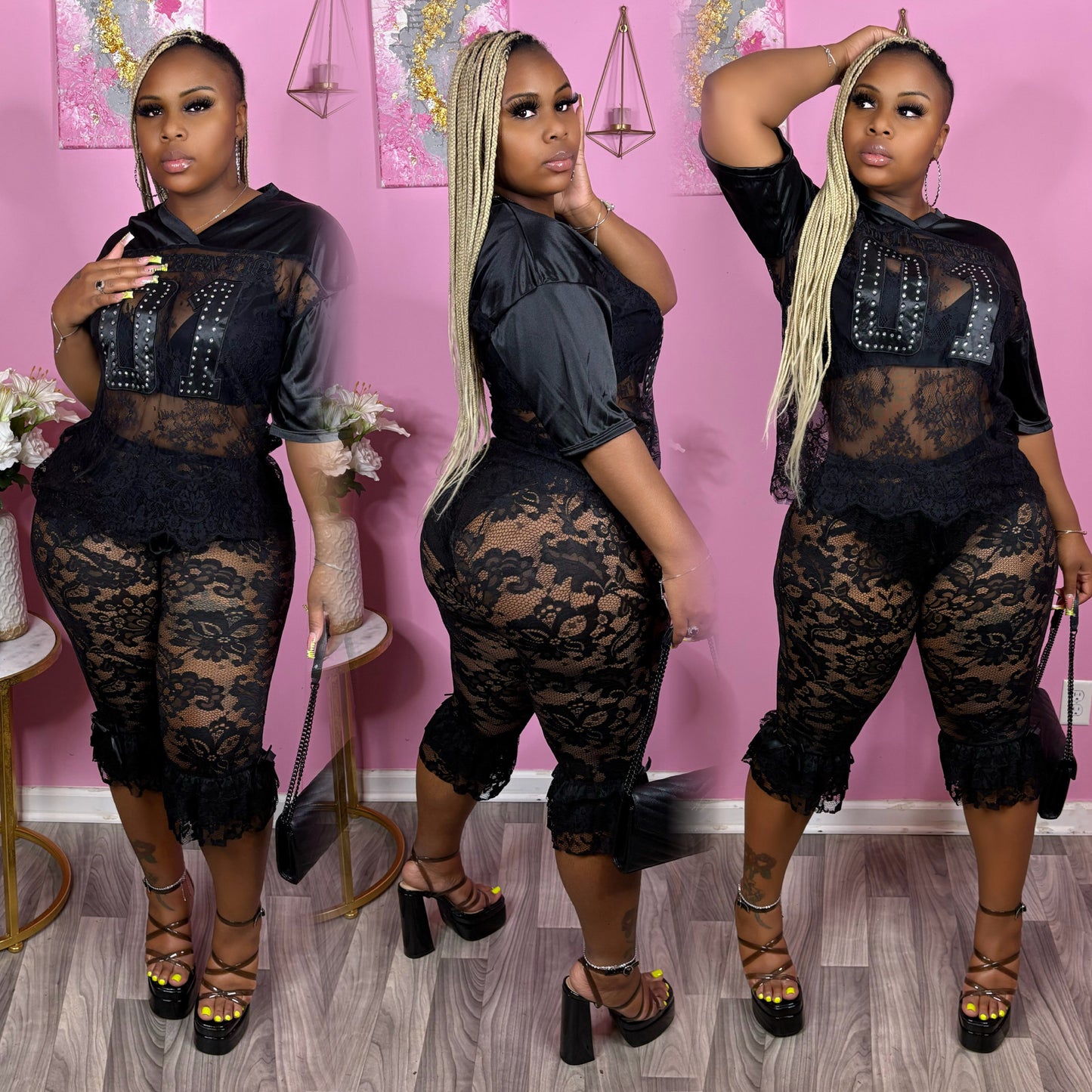 Lace Be Honest Top