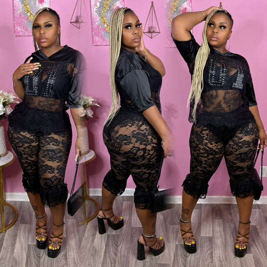 Lace Be Honest Top